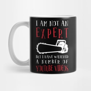 'I Am Not An Expert ' Cool Saw Hand Tool Mug